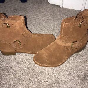 Coach boots size 8M. Alston suede gently worn